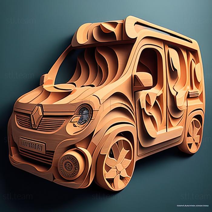 3D model Renault Kangoo (STL)